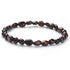 Bracelet oeil de taureau Afrique du Sud A (grains 5 - 7mm) - La Boite à Cailloux