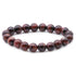 Bracelet oeil de taureau Afrique du Sud AA (boules 10mm) - La Boite à Cailloux