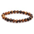 Bracelet oeil de tigre Afrique du Sud A (boules de 5 - 6mm) - La Boite à Cailloux