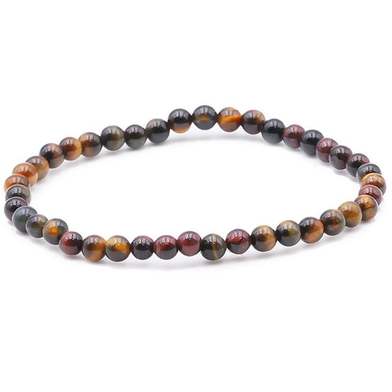 Bracelet oeil multiple Afrique du Sud A (boules 3 - 4mm) - La Boite à Cailloux