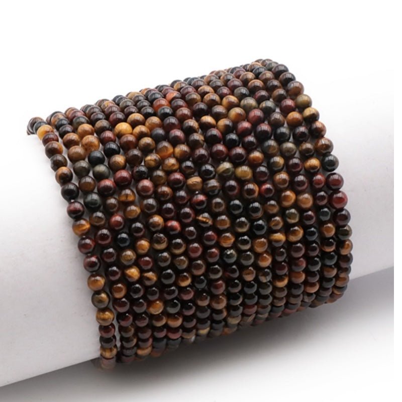 Bracelet oeil multiple Afrique du Sud A (boules 3 - 4mm) - La Boite à Cailloux