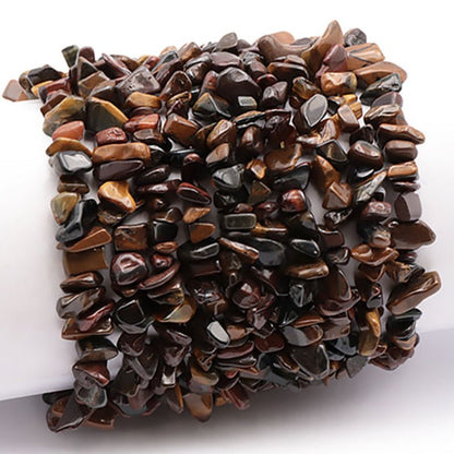 Bracelet oeil multiple Afrique du Sud A (perles baroques) - La Boite à Cailloux