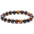 Bracelet oeil multiple Afrique du Sud AA (boules 10mm) - La Boite à Cailloux