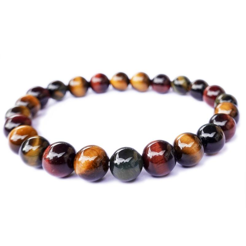 Bracelet oeil multiple Afrique du Sud AA (boules 7 - 8mm) - La Boite à Cailloux