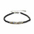Bracelet onyx labradorite perles facettées argent 925 - La Boite à Cailloux