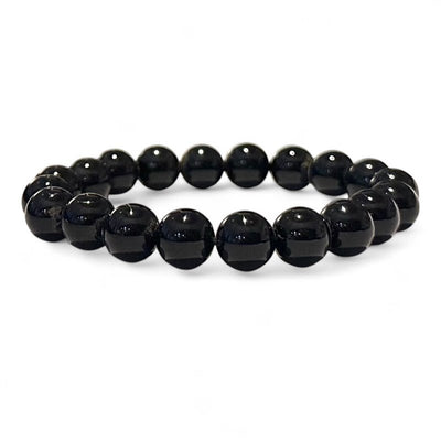 Black onyx bracelet Brazil A (10mm balls)