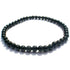 Bracelet onyx noir Brésil A (boules 3 - 4mm) - La Boite à Cailloux