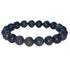 Bracelet opale noire Australie A (boules 10mm) - La Boite à Cailloux