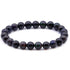 Bracelet opale noire Australie AB (boules 7 - 8mm) - La Boite à Cailloux