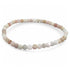 Bracelet opale rose Pérou A (boules 3 - 4mm) - La Boite à Cailloux