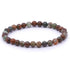 Bracelet opale verte Madagascar A (boules 5 - 6mm) - La Boite à Cailloux