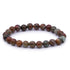 Bracelet opale verte Madagascar A (boules 7 - 8mm) - La Boite à Cailloux