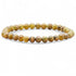 Bracelet péridot Inde A (boules 5 - 6mm) - La Boite à Cailloux