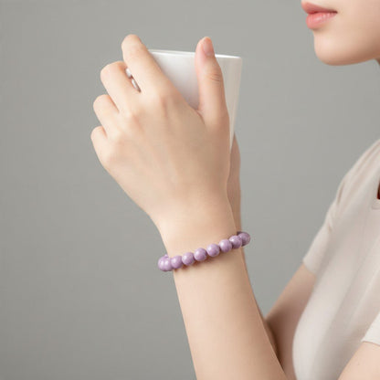 Bracelet phosphosiderite Brésil AA (boules 7-8mm) - La Boite à Cailloux