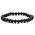 Bracelet pierre de lave Chine A (boules 5-6mm) - La Boite à Cailloux