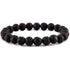 Bracelet pierre de lave Chine AB (boules 7 - 8mm) - La Boite à Cailloux