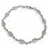 Bracelet pierre de lune arc en ciel (péristérite) argent 925 - La Boite à Cailloux