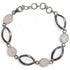 Bracelet pierre de lune arc en ciel (péristérite) argent 925 - La Boite à Cailloux