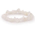 Bracelet pierre de lune blanche Inde AA (perles baroques) - La Boite à Cailloux
