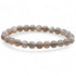 Bracelet pierre de lune grise Inde AA+ (boules 5 - 6mm) - La Boite à Cailloux