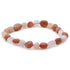 Bracelet pierre de lune multicolore Inde A+ (grains 5 - 7mm) - La Boite à Cailloux