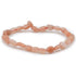 Bracelet pierre de lune rose orangée Inde A+ (grains 5 - 7mm) - La Boite à Cailloux