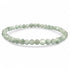 Bracelet pierre de lune verte (garniérite) Inde A+ (boules 3 - 4mm) - La Boite à Cailloux