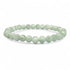 Bracelet pierre de lune verte (garniérite) Inde A+ (boules 5 - 6mm) - La Boite à Cailloux