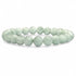 Bracelet pierre de lune verte (garniérite) Inde A+ (boules 7 - 8mm) - La Boite à Cailloux