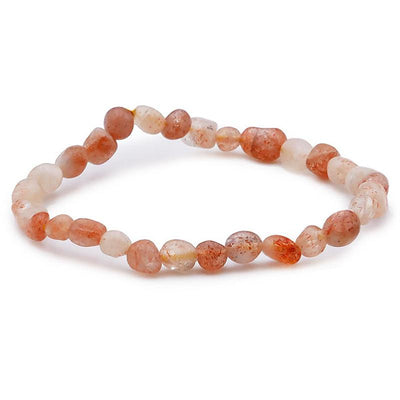 Sunstone bracelet India A+ (5-7mm beads)