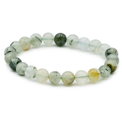 Mali A prehnite bracelet (7-8mm balls)