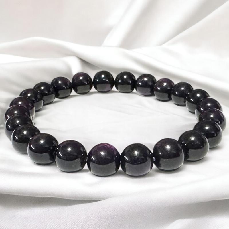 Bracelet purpurite Etats - Unis AAA+ (boules 8 - 9mm) - La Boite à Cailloux