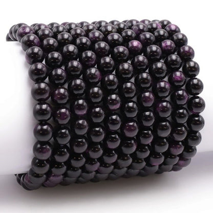 Bracelet purpurite Etats-Unis AAA+ (boules 8-9mm) - La Boite à Cailloux
