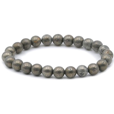 Pulsera Perú A pirita (bolas 7-8mm)