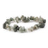 Bracelet quartz chlorite Brésil A (perles baroques) - La Boite à Cailloux