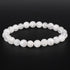 Bracelet quartz craquelé Brésil A (boules 7 - 8mm) - La Boite à Cailloux
