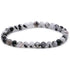 Bracelet quartz inclusions de tourmaline Brésil A (boules 5 - 6mm) - La Boite à Cailloux