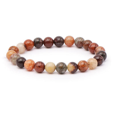 Lodolite quartz bracelet Brazil A (7-9mm balls)