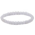 Bracelet quartz neige Brésil A (boules 5 - 6mm) - La Boite à Cailloux