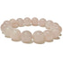 Bracelet quartz rose Brésil A (boules 12mm) - La Boite à Cailloux