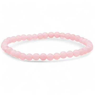 Bracelet quartz rose Brésil A (boules 3-4mm)