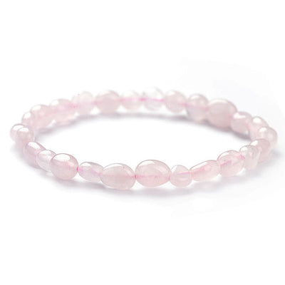 Bracelet quartz rose Brésil A (grains 5-7mm)