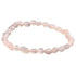 Bracelet quartz rose Brésil A (grains 5 - 7mm) - La Boite à Cailloux