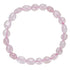 Bracelet quartz rose Brésil A (pierres roulées) 10 - 12mm - La Boite à Cailloux