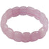 Bracelet quartz rose Brésil A (pierres taillées) - La Boite à Cailloux