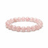 Bracelet quartz rose Brésil AA (perles facettées 7–8 mm) - La Boite à Cailloux
