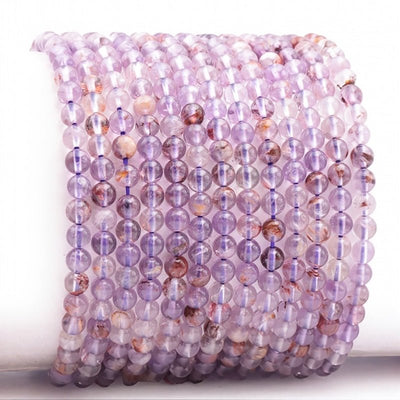 Bracelet quartz super seven Brésil A+ (boules 3-4mm)