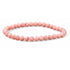Bracelet rhodochrosite Argentine AA (boules 3 - 4mm) - La Boite à Cailloux