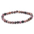 Bracelet rhodonite Madagascar A (boules 5 - 6mm) - La Boite à Cailloux