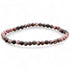Bracelet rhodonite Madagascar AB (boules 3 - 4mm) - La Boite à Cailloux